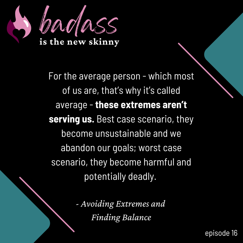 016 | Avoiding Extremes and Finding Balance